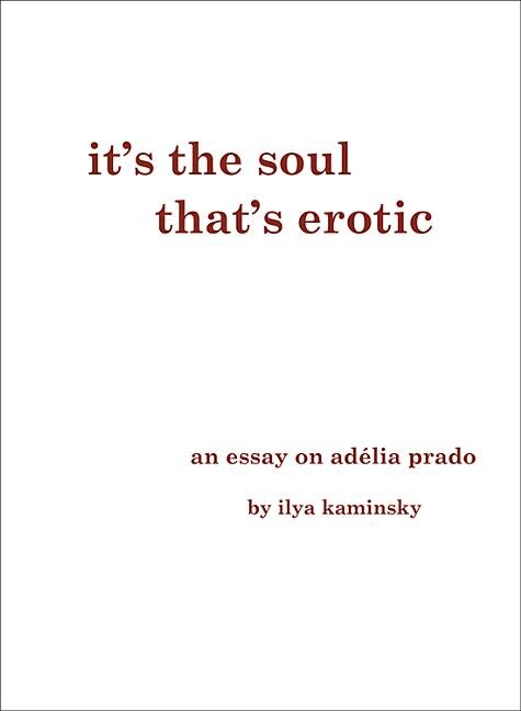Front cover_It's the Soul That's Erotic