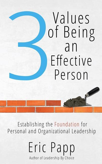 Couverture_3 Values Of Being An Effective Person