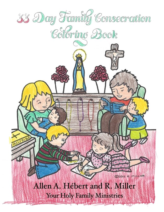 Front cover_33 Day Family Consecration Coloring Book