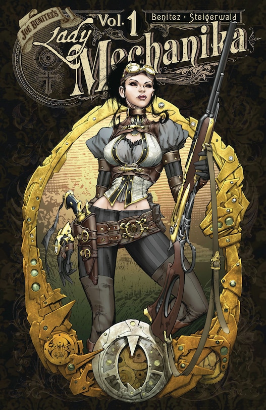 Front cover_Lady Mechanika Oversized Hc Vol 1
