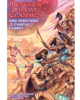 Front cover_Dungeon Crawl Classics #84.3: Sky Masters of the Purple Planet