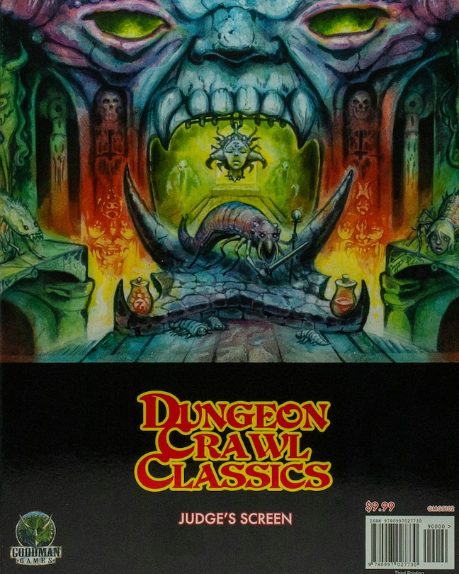 Couverture_Dungeon Crawl Classics RPG Judges Screen
