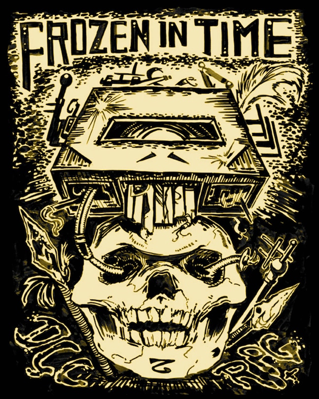 Front cover_Dungeon Crawl Classics #79: Frozen in Time - Ltd. Ed. Foil