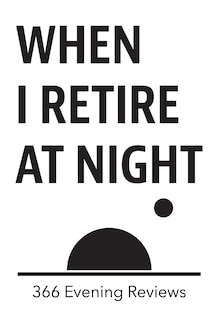Front cover_When I Retire at Night