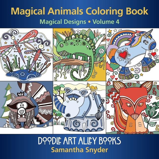 Couverture_Magical Animals Coloring Book