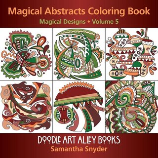Front cover_Magical Abstracts Coloring Book