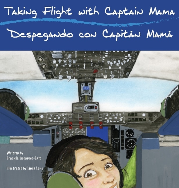 Front cover_Taking Flight with Captain Mama/Despegando con Capitán Mamá