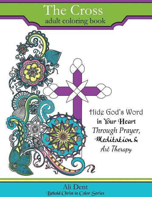 Front cover_The Cross Adult Coloring Book
