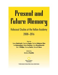 Front cover_Present and Future Memory