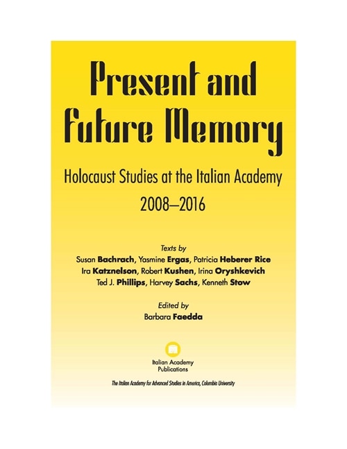 Front cover_Present and Future Memory