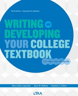 Couverture_Writing and Developing Your College Textbook