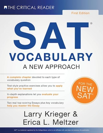 Sat Vocabulary: A New Approach