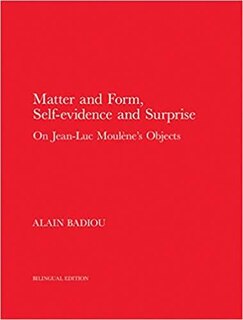 Front cover_Matter And Form, Self-evidence And Surprise