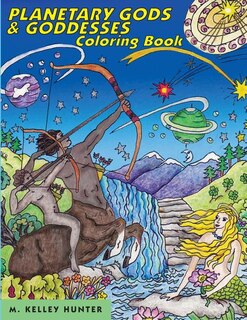 Front cover_Planetary Gods and Goddesses Coloring Book