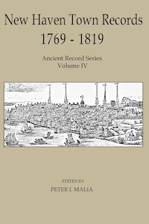 Couverture_New Haven Town Records, 1769 - 1819