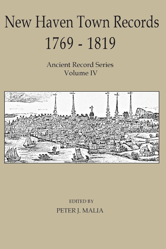 Couverture_New Haven Town Records, 1769 - 1819