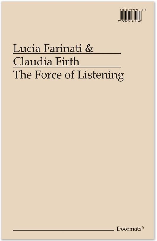 Front cover_The Force Of Listening