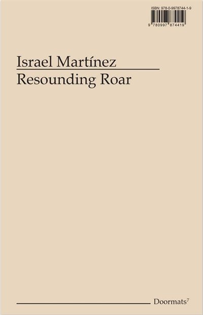 Front cover_Israel Martínez: Resounding Roar