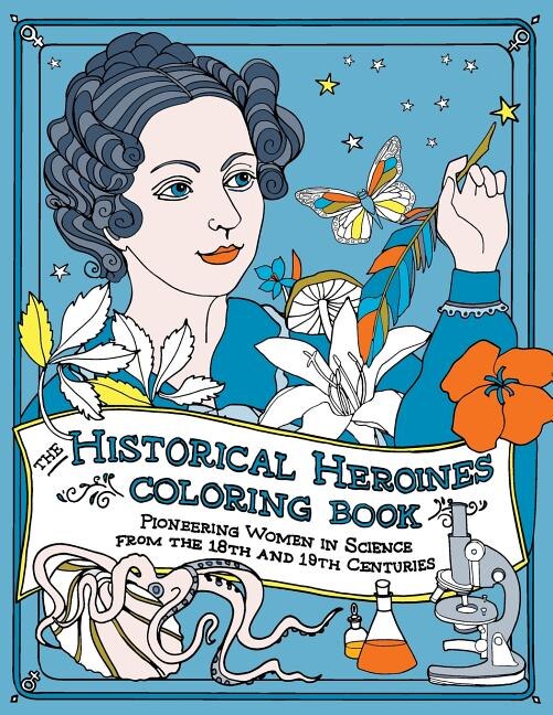 Front cover_The Historical Heroines Coloring Book