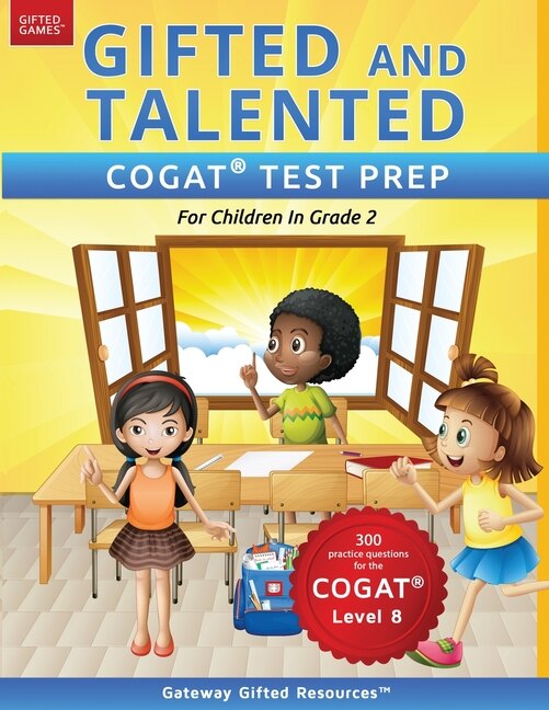 Front cover_Gifted and Talented COGAT Test Prep Grade 2