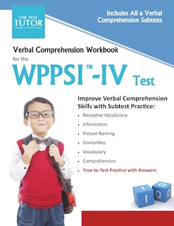 Couverture_Verbal Comprehension Workbook for the WPPSI-IV Test