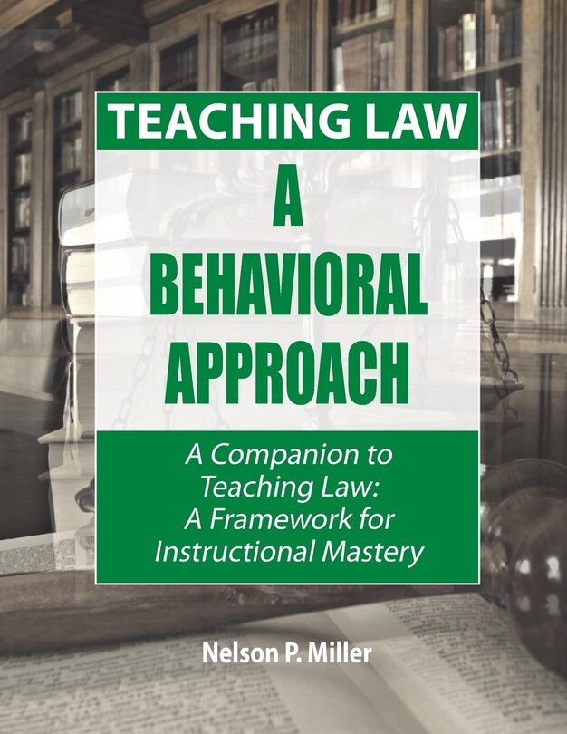Couverture_Teaching Law