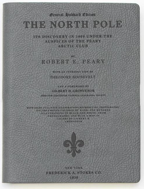 The North Pole: Dark Grey Lined Journal