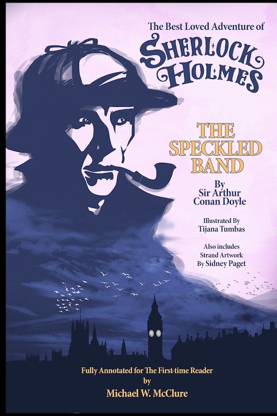 Front cover_The Best Loved Adventure Of Sherlock Holmes - The Speckled Band