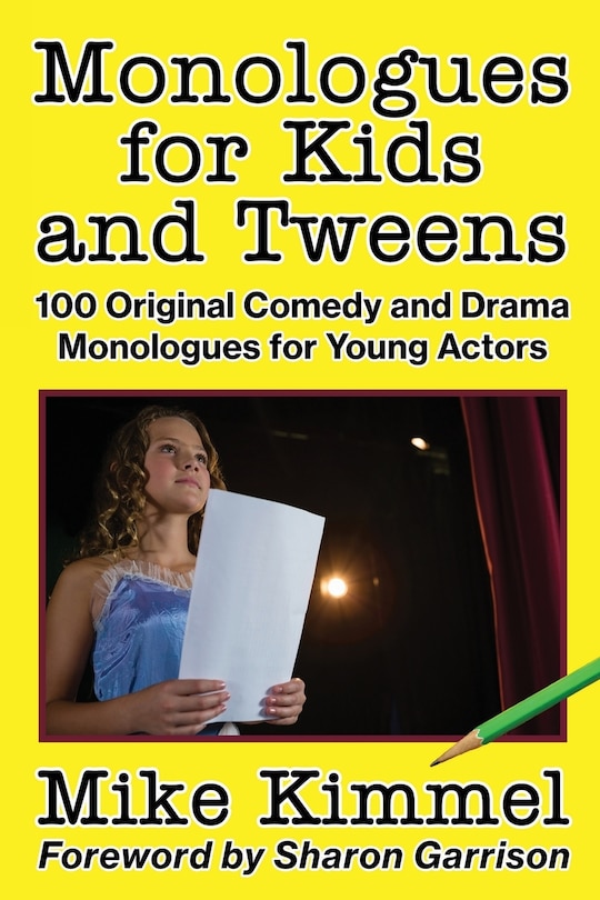Front cover_Monologues for Kids and Tweens