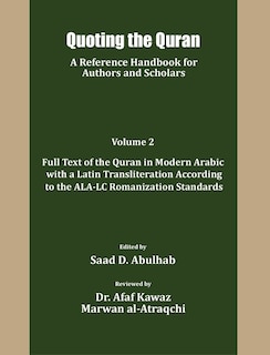Front cover_Quoting the Quran