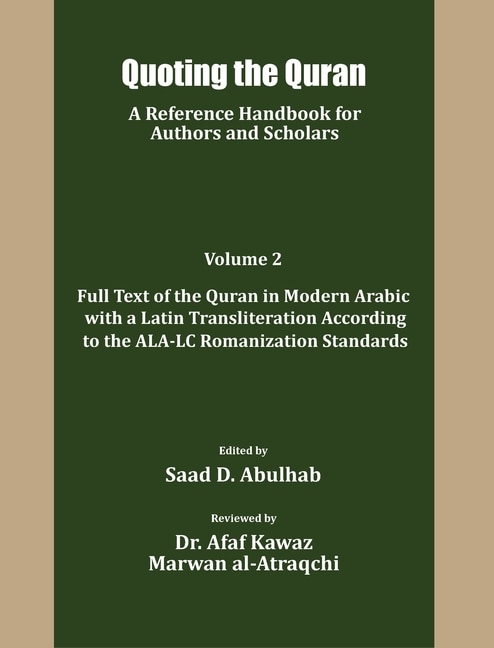 Front cover_Quoting the Quran