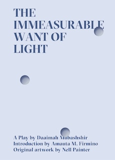 Front cover_The Immeasurable Want of Light