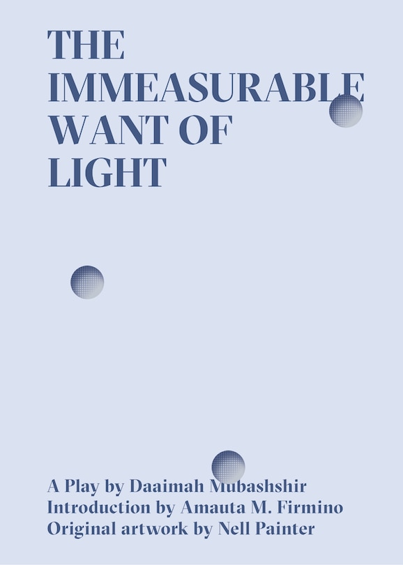Front cover_The Immeasurable Want of Light