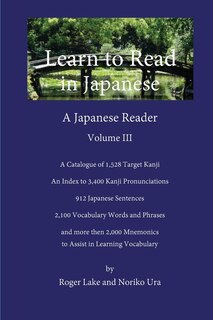 Couverture_Learn to Read in Japanese, Volume III