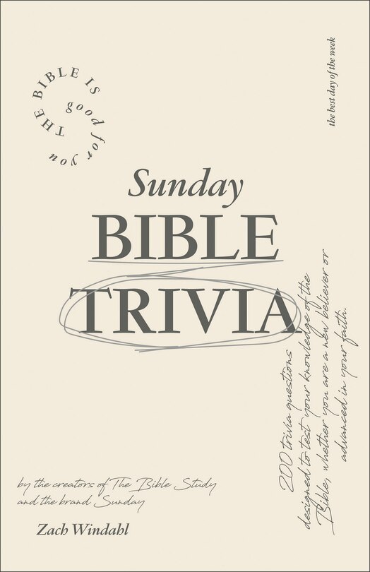 Couverture_Sunday Bible Trivia
