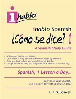 Front cover_ihablo Spanish ¿Cómo se dice? 1