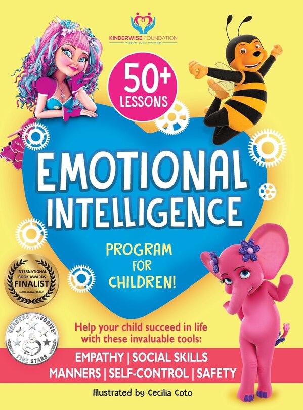 Emotional Intelligence Program for Children featuring Sparkelina: 58 Lessons (5 books in 1)
