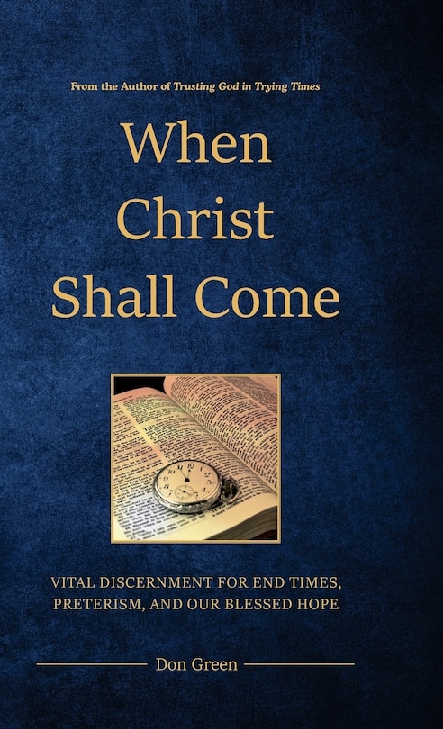 Front cover_When Christ Shall Come
