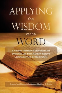 Couverture_Applying the Wisdom of the Word