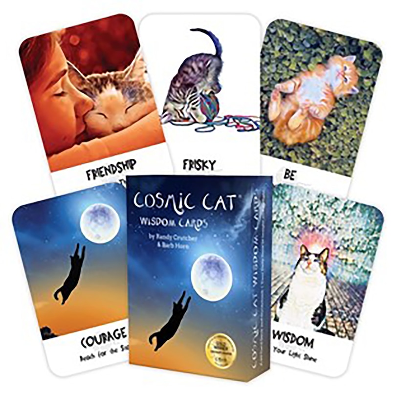 Front cover_Cosmic Cat Wisdom Cards