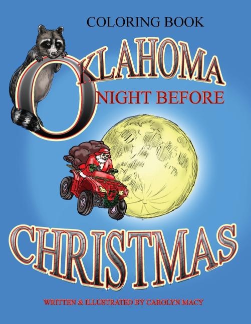 Couverture_Oklahoma Night Before Christmas Coloring Book