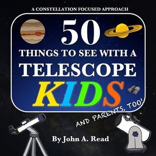 Front cover_50 Things To See With A Telescope - Kids