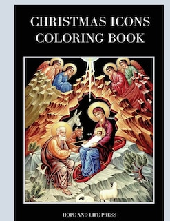 Front cover_Christmas Icons Coloring Book