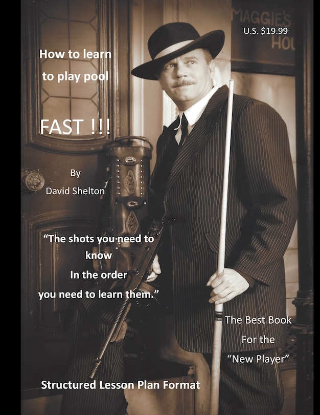 Front cover_How to learn to play pool. FAST !!!