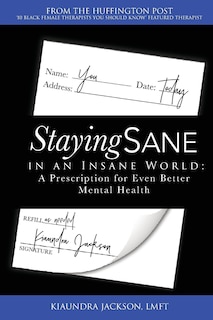 Front cover_Staying Sane in an Insane World