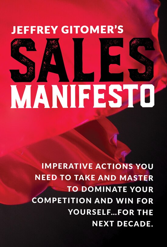 Front cover_Jeffrey Gitomer's Sales Manifesto