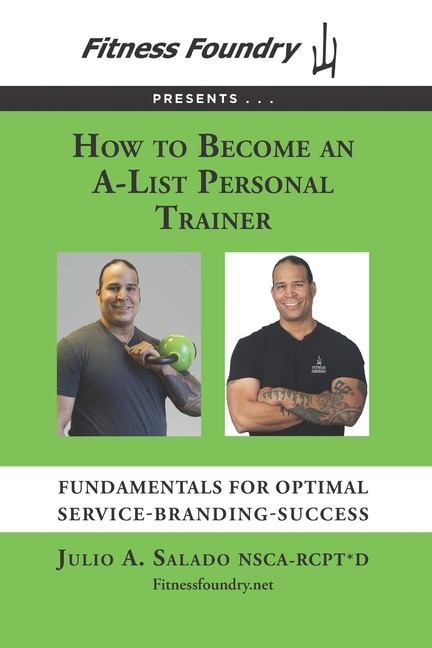 Front cover_How to Become an A-List Personal Trainer