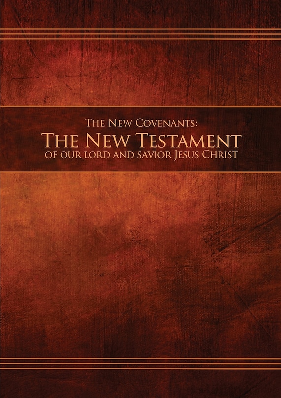 Front cover_The New Covenants, Book 1 - The New Testament