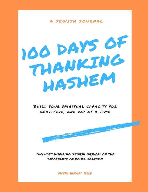 Front cover_100 Days of Thanking Hashem
