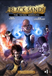 Front cover_Black Sands, The Seven Kingdoms, Volume 1